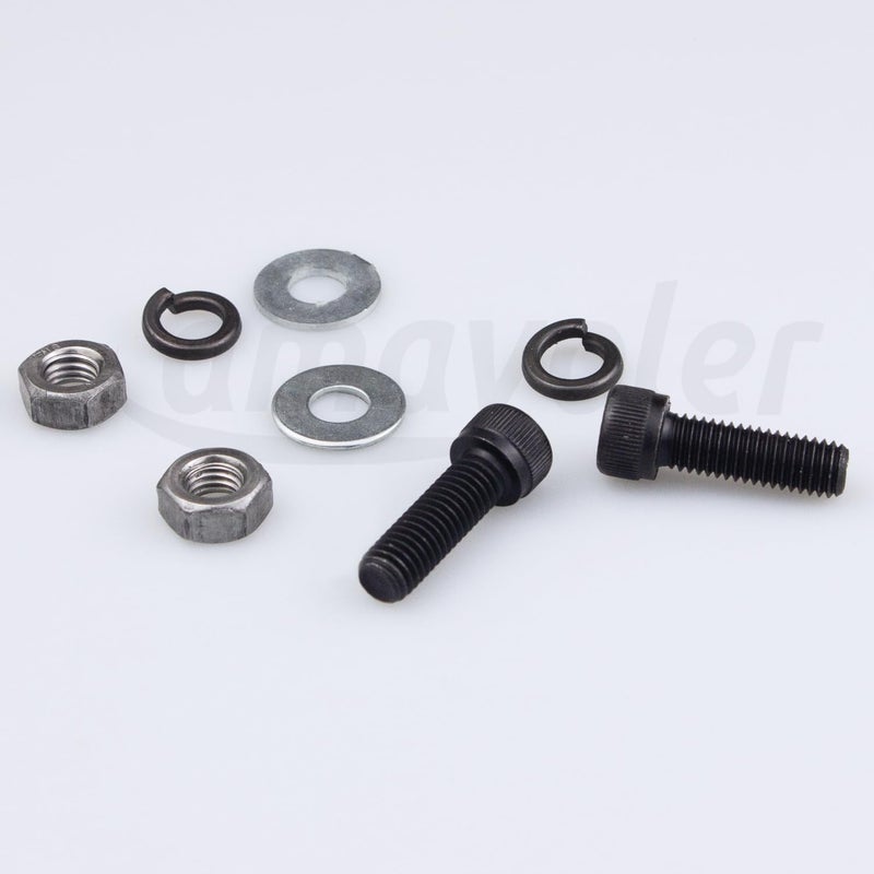 amavoler Carburetor Intake Manifold Boot with Screw Kit Aftermarket Replacement Parts Fit for Yamaha Kodiak 400 1993-1998 Moto 4 YFM350ER 1987-1995 Big Bear 350 1987-1998. - Image 5